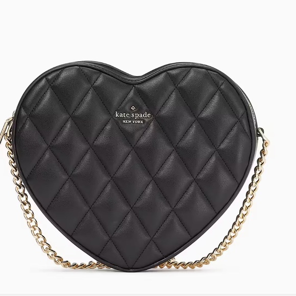 Love Shack Quilted Heart Crossbody Purse - Picture 2 of 4